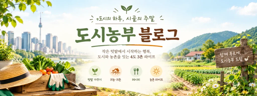 도시농부 소개 도시농부 사이트 소개